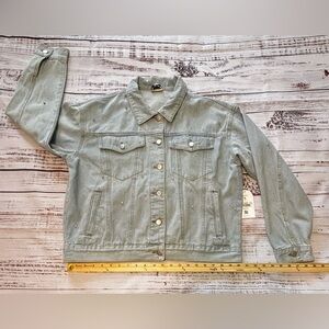 Women’s Arula Denim Jacket with Rhinestones